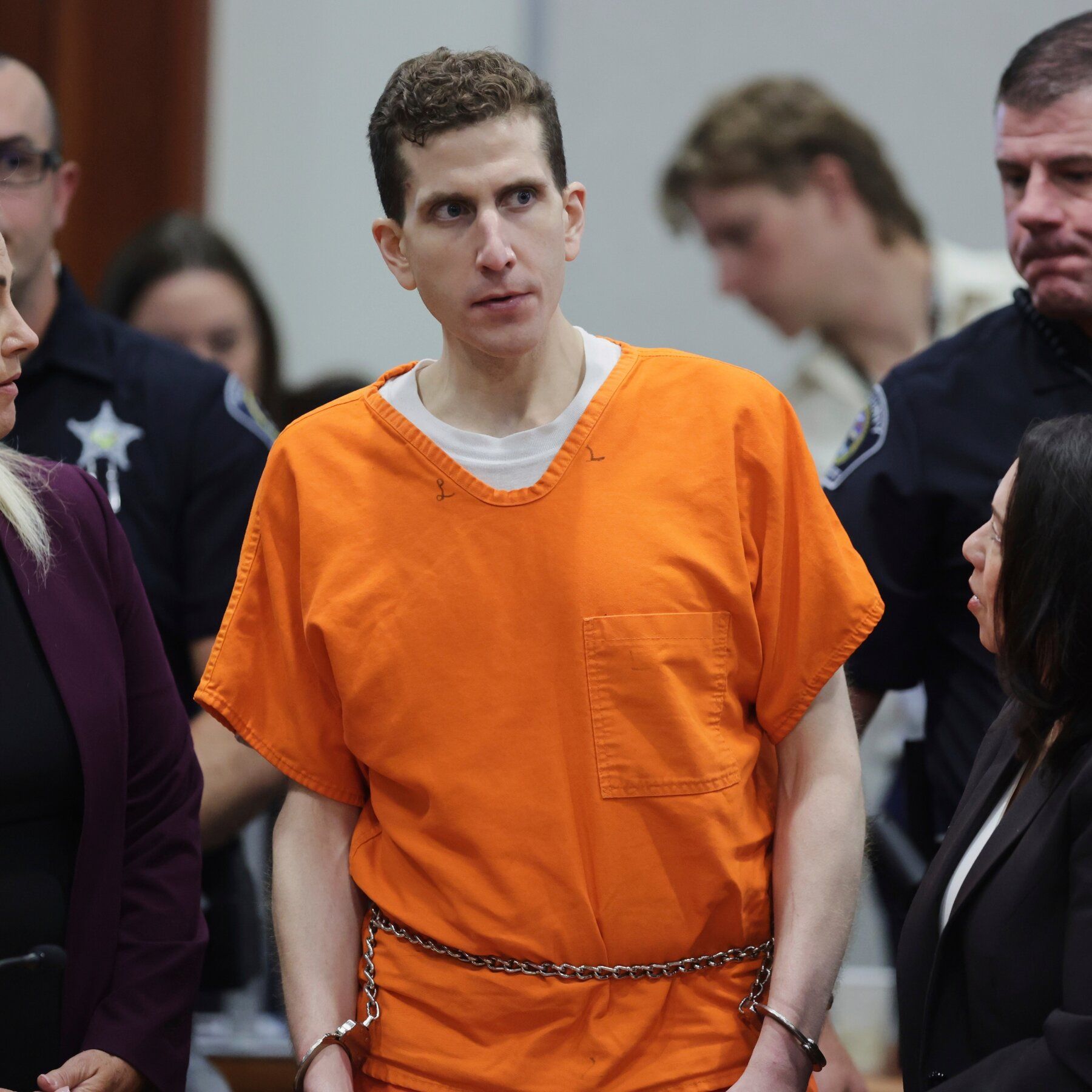 Bryan Kohberger at a courthouse in Boise, Idaho, after his sentencing hearing in 2025. - nytimes.com