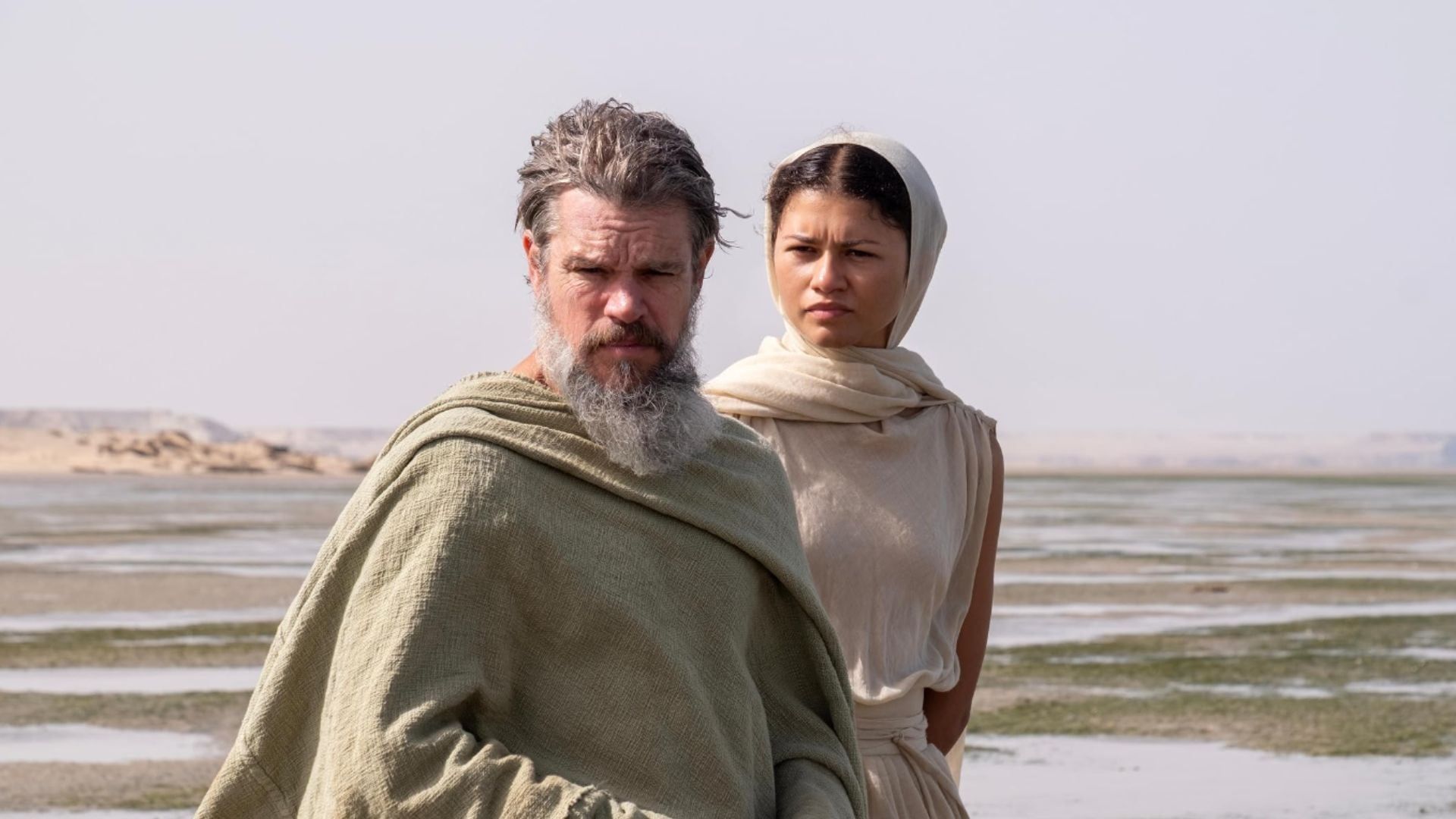 Matt Damon and Zendaya in "The Odyssey." - Universal Pictures