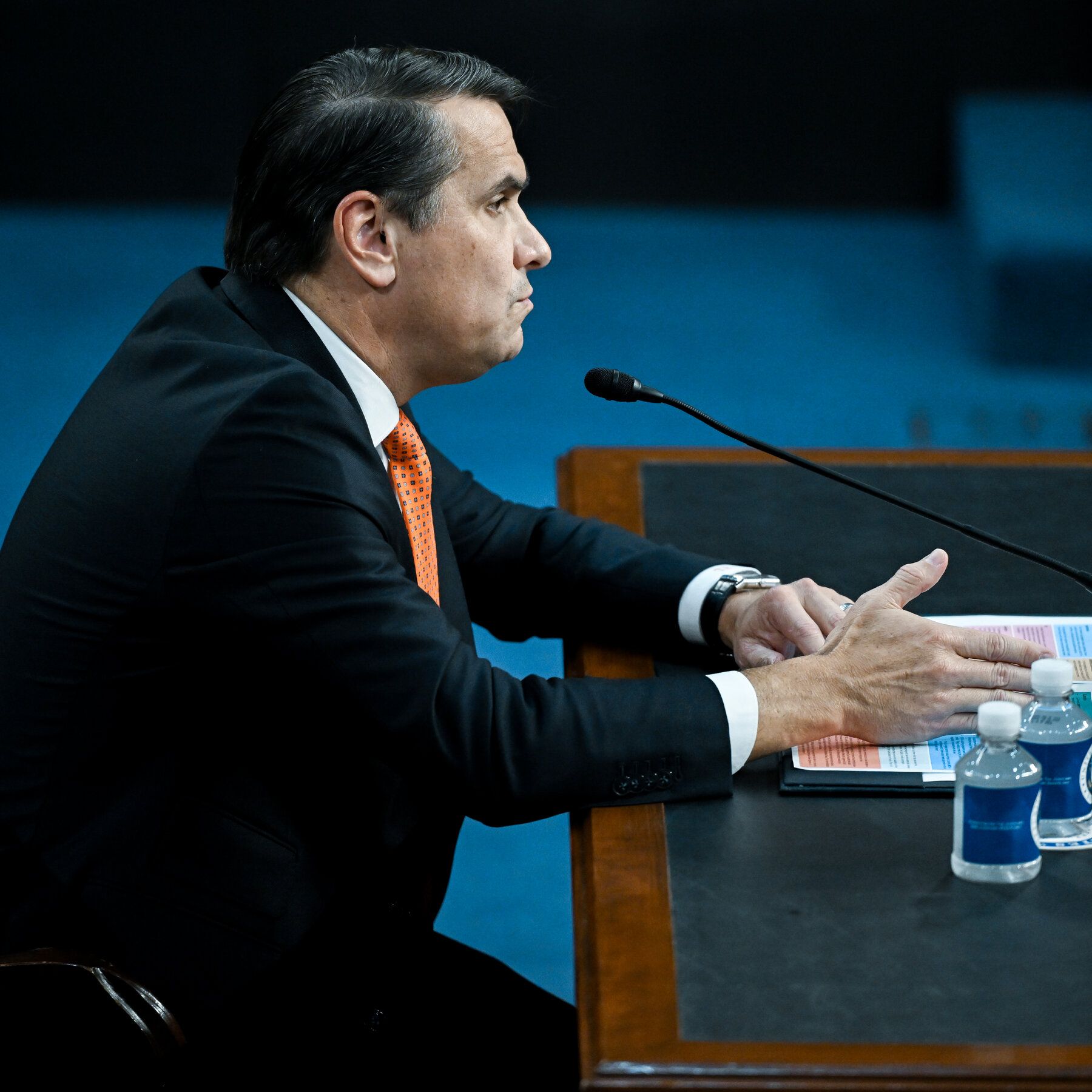 Todd Blanche testifying before the Senate Judiciary Committee during his confirmation hearing to be attorney general. - nytimes.com