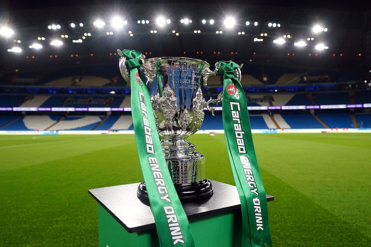 The Carabao Cup trophy will be back up for grabs. - PA