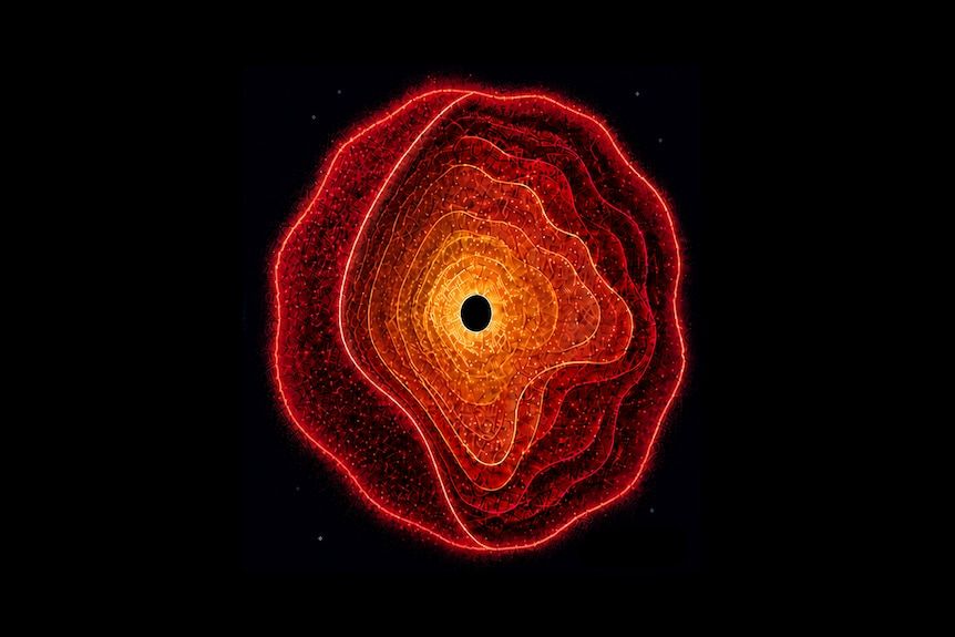 A massive star-like object the size of our solar system may be a new type of astrophysical object. - Supplied: Rohan Naidu/University of Hawai'i