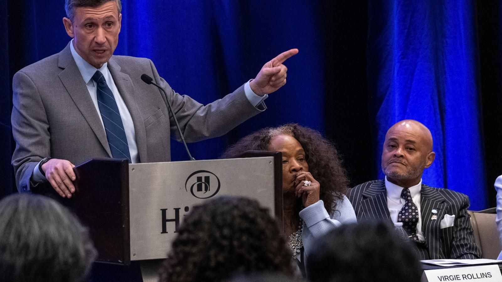 Democratic National Committee Chair Ken Martin speaks during the Black Caucus meeting at the DNC Summer Meeting in Austin, Texas. - AP Photo/Joel Angel Juarez