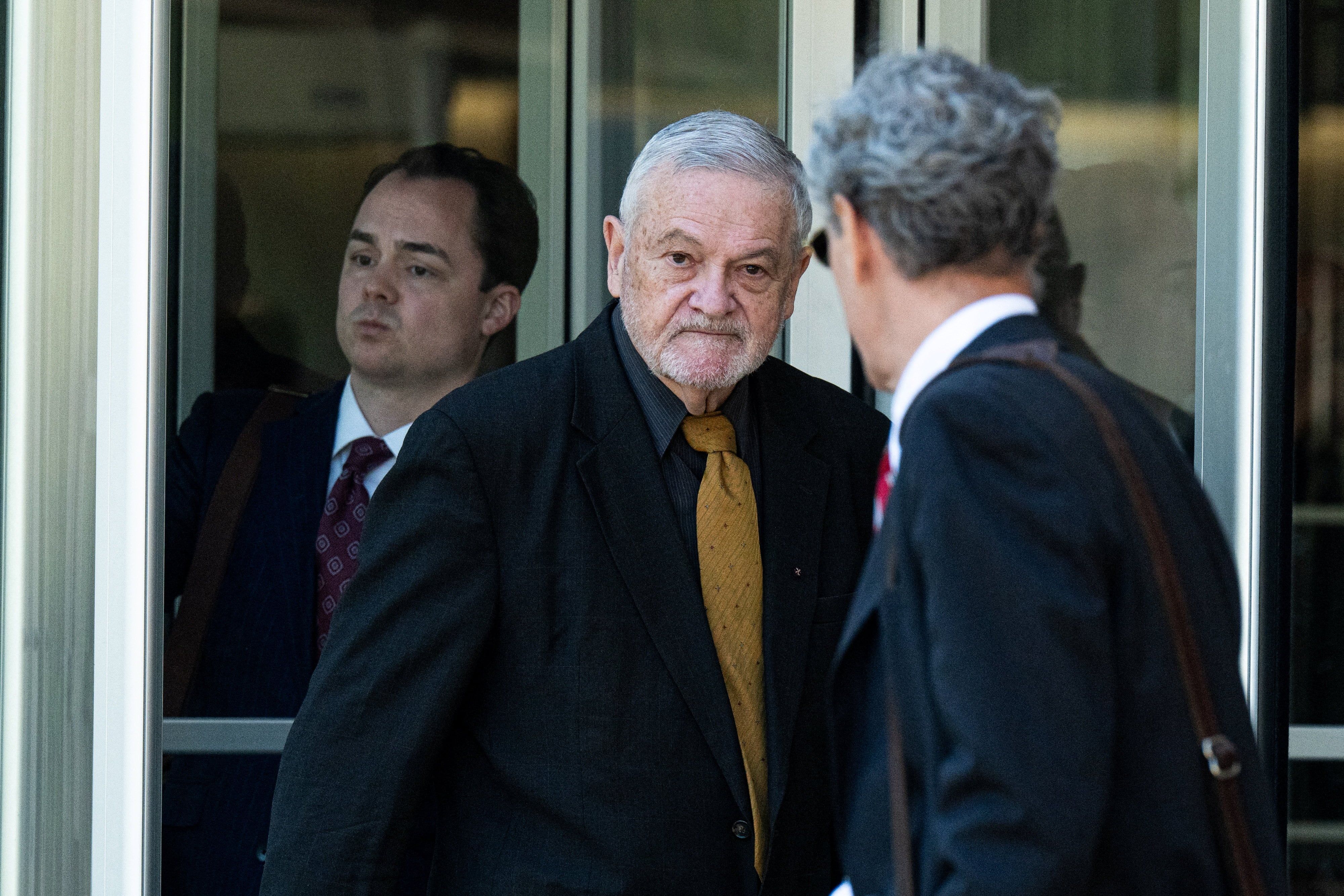 Former National Institutes of Health official David Morens departs following his arraignment. - Annabelle Gordon