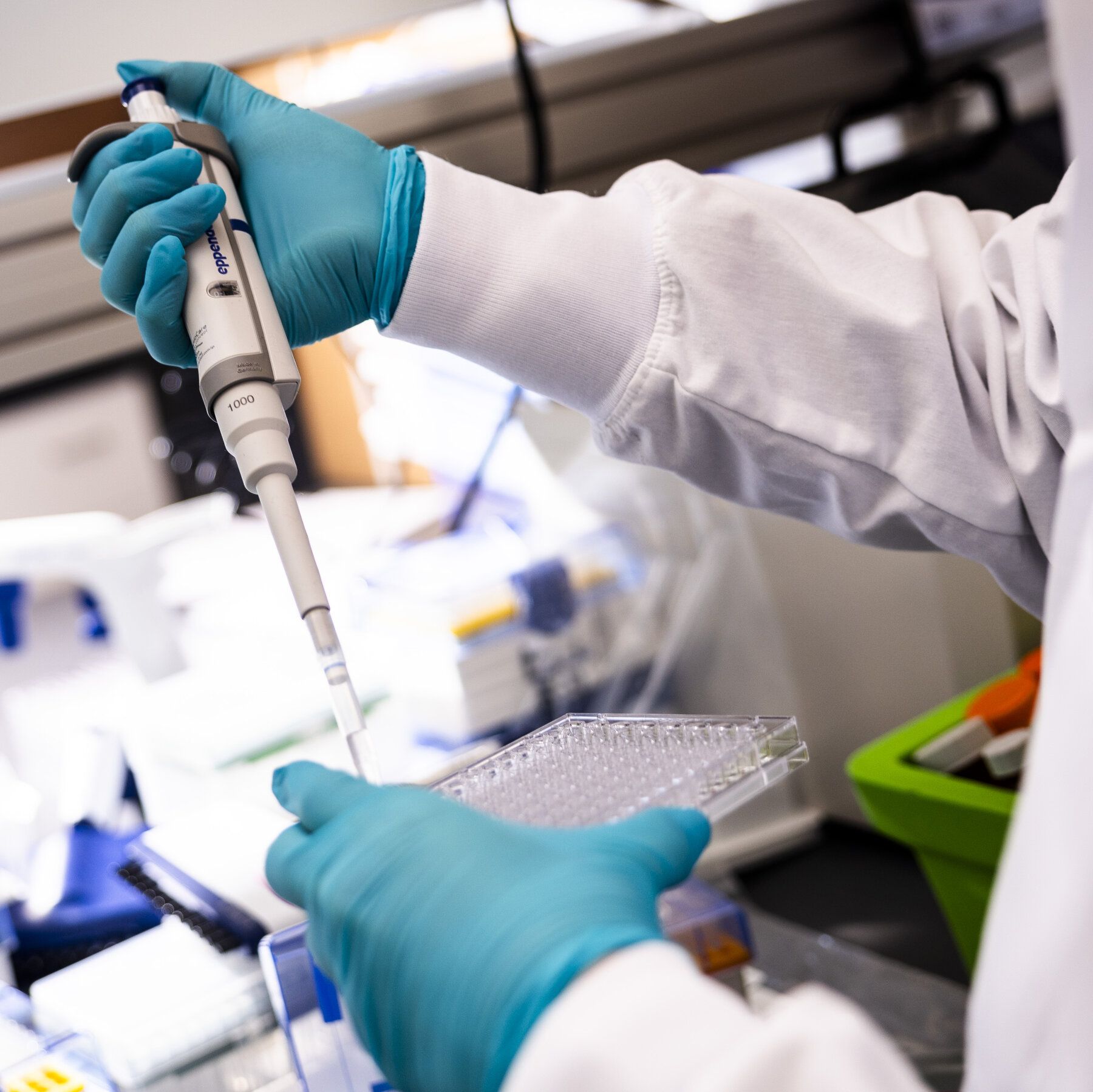Cancer vaccine research in the lab at the Moderna Inc. headquarters in Cambridge, Mass. - nytimes.com