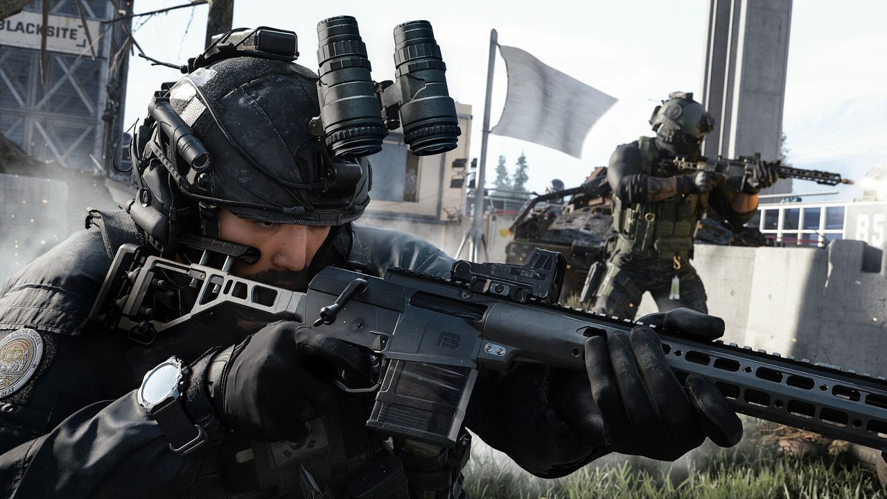 A screenshot showing armor-clad soldiers in Modern Warfare 4. - Activision