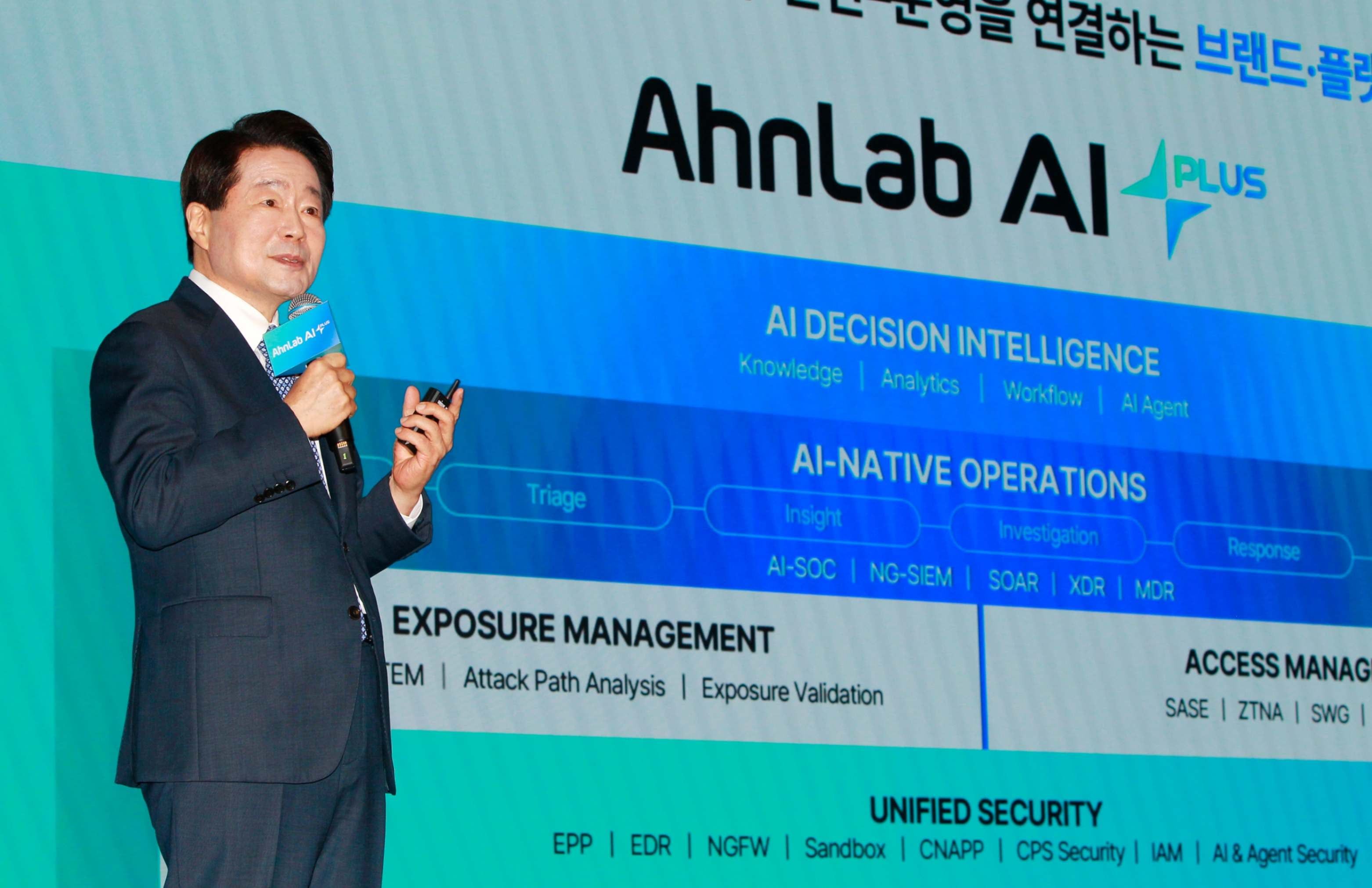 AhnLab’s planned AI security operations platform - chosun.com