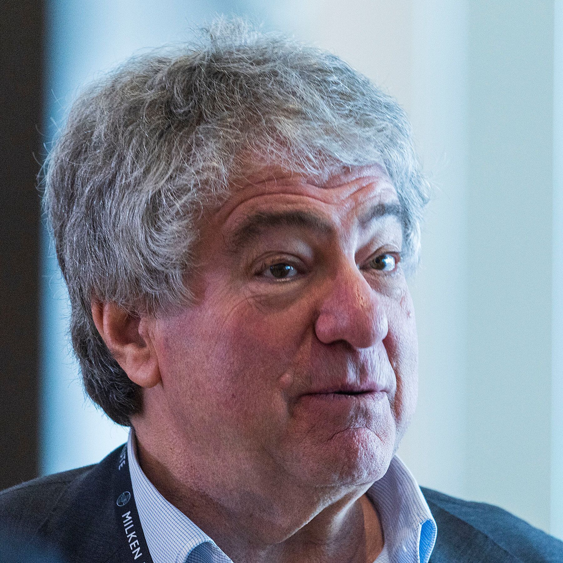 Leon Black at the U.S. Capitol after an interview with the House Oversight Committee. - J. Scott Applewhite/AP
