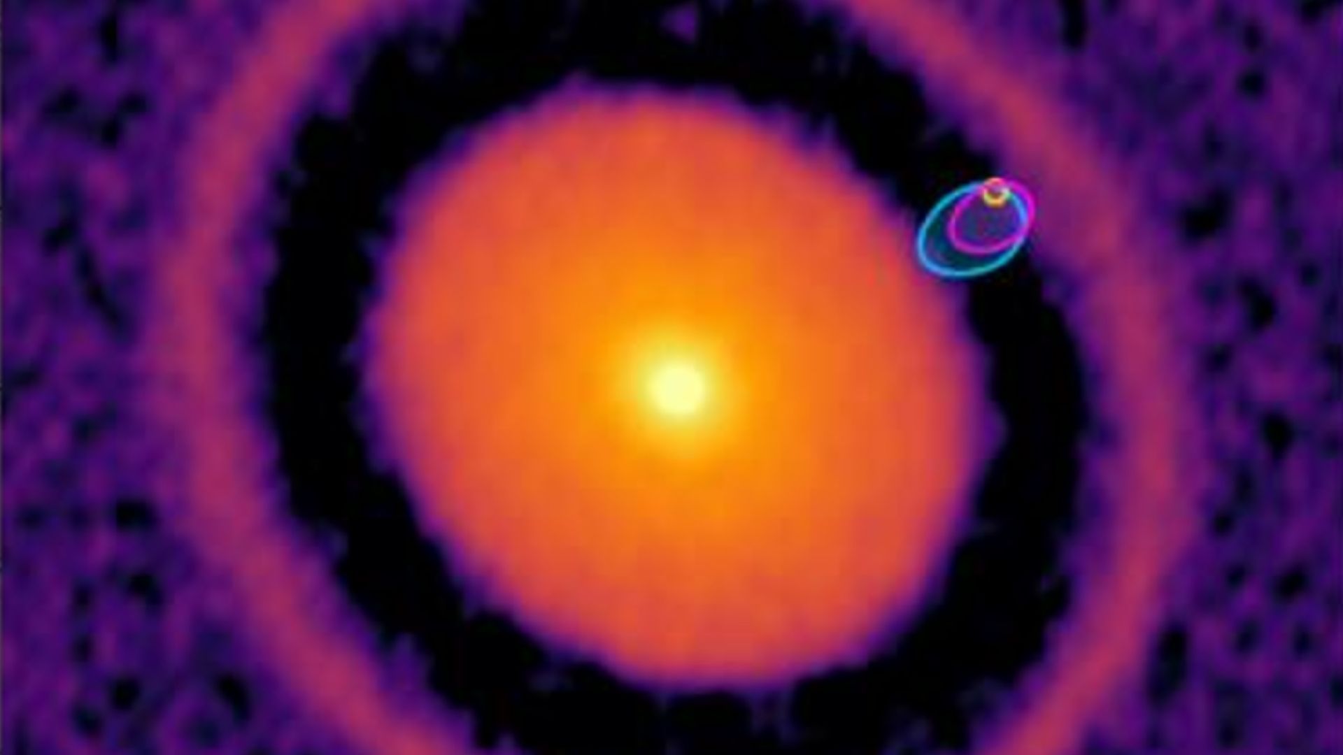 Artist’s illustration of Elias 2-24 b forming inside its star’s protoplanetary disk - W. M. Keck Observatory/Adam Makarenko